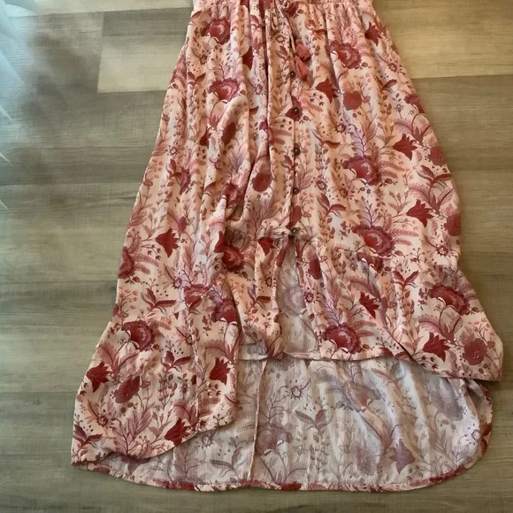 Knox Rose floral hi low dress medium - Picture 3 of 4